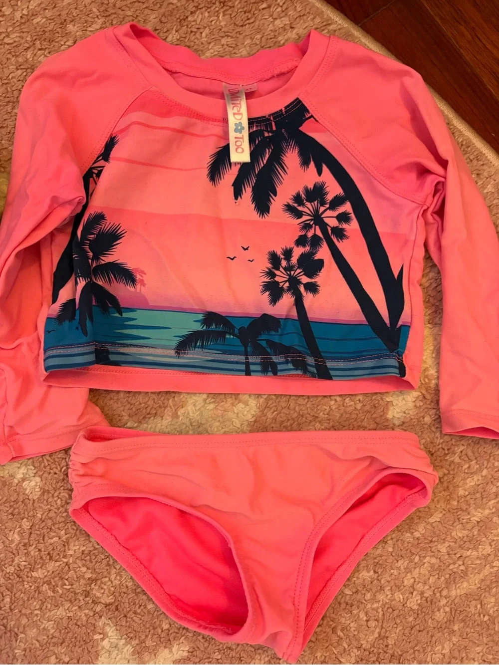 Jessica Simpson & Limited Too Girls Swimsuit Bundle Size 4/4T | 2-Piece